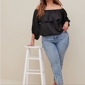 Torrid Off the Shoulder Blouse